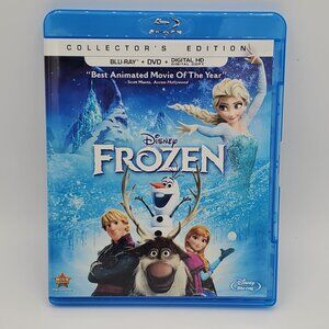 DISNEY FROZEN Blu-Ray + DVD + Digital HD Collector's Edition DVD